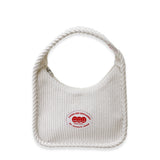 Trimming Hobo Bag Ivory