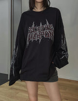 ウェポンプリントオーバーボックシーTシャツ