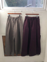 コットンバンディングスラックス
