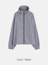 No.1194 シーズニングチェックフードウィンドジャケット (3color)