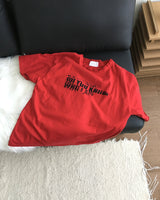 アイ アム レタリング ショートスリーブ Tシャツ