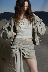 RIBBON POP HOODIE