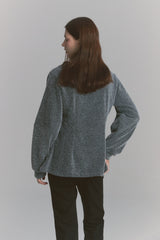 Angora Flare Sweatshirt Charcoal