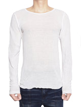 KNIT WHITE LONG SLEEVES