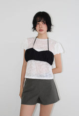 WRINKLE TUBE TOP