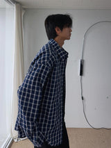 ASCLO College Linen Check Shirt (2color)