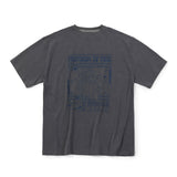 S.O.L ピグメントハーフTシャツ_Charcoal