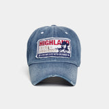 BIC SIZE XL HIGH COW DENIM CAP BLUE