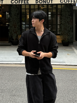 Louver ナイロンニットウェアジップアップ