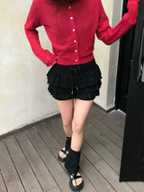 Coco Frill Layered Skirt Pants