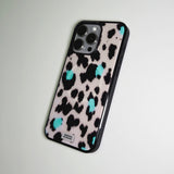 Soft Pop Leopard Phone Case Pale Blush (BK_MagSafe Glass)