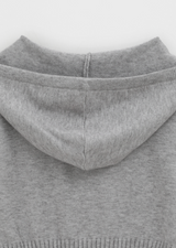[MADE] テニスニットフーディドジップアップ