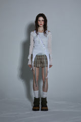 PLEATS CARDIGAN