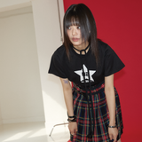  RIBBON ROCK T-SHIRT BLK