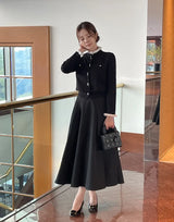 Coten Pearl Frill Knit Cardigan