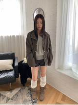 Urban cotton blouson jacket(2color)