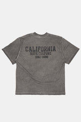 California dirty pigment washed t-shirt
