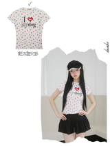 My Love Puppy Lovely Short Sleeve T-shirt