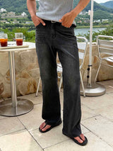 Stone washing cool ever flare pants(3color)