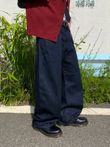 セイン カーブド ワイド デニムパンツ2C
