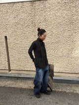 Berre Frill Cardigan + Muffler Set (2color)