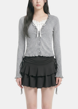 Vena Soft Layered Cardigan Set