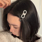  Frame ribbon hair pin (8color)