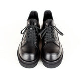DAVID STONE WIDE FIT LEATHER DERBY SHOES 101