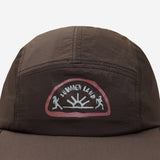 Lightweight Summer Camp Cap (Brown)