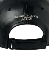 26SS LINE AC BEAR VEGAN LEATHER BALL CAP