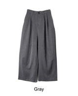 Maison two tuck banding slacks