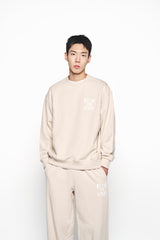 25SS インクスタンプロゴパンツ ダークベージュ
