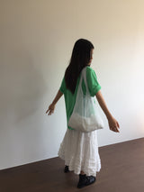 Clear Stripe Shoulder Bag (3color)