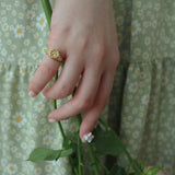 【MADE】 バタフライシグネットリング