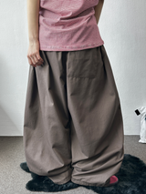 トリーティーマルチストリングコットンロングパンツ5カラー