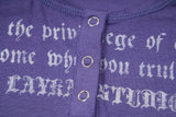 Kaia Gothic Lettering Henley Top