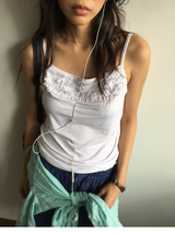 Roy Shirred Flutter Sleeveless (3color)