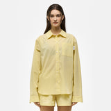 ペーパーボタンシャツセット_YELLOW