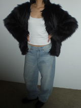 Baggy denim pants
