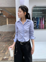MULTI STRIPE SEMI SHIRT (2C)