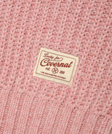 Women’s Multi-Yarn V-Neck Knit Light Pink