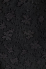 フローフリルブラウス_ブラック