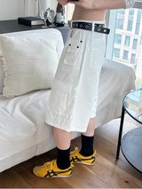 [Unisex] Multi cargo bermuda pants(4color)