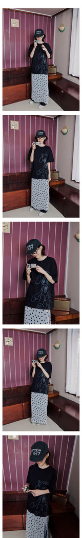 MIX LOGO CAP - BLACK