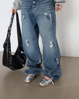 Rob Painting Wide Jeans