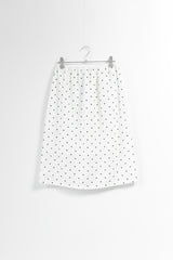 linen dot midi skirt(2colors)
