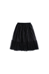 Tulle midi skirt_black