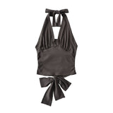 Lena Tie Halter Top