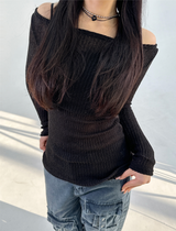 BACKLESS OPEN MESH KNIT🖤🤍🩷🩶 - 4 COLORS