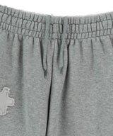 mah CUT OFF APPLIQUE SWEATPANT